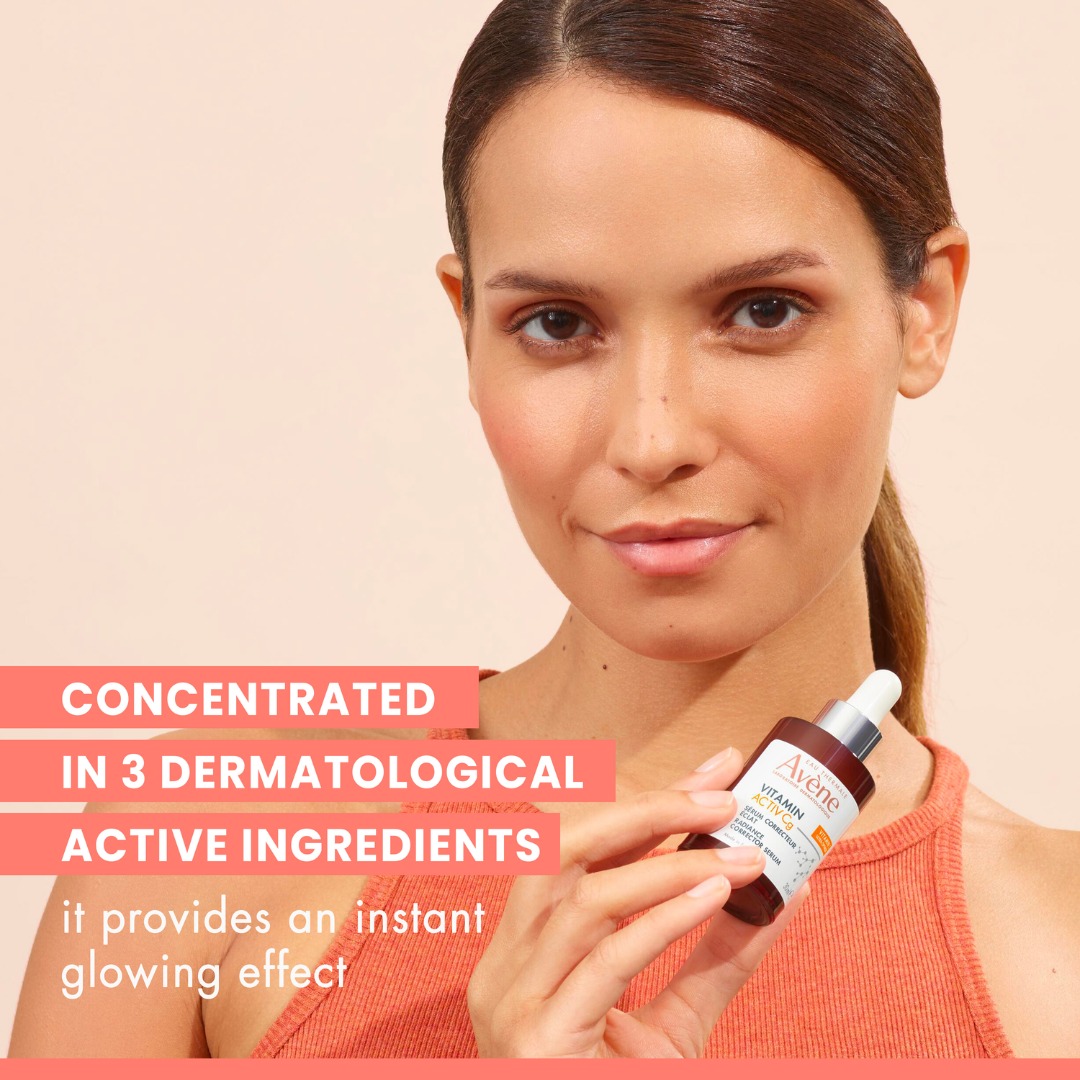 Avène - Buy one Avène Radiance Vitamin Activ Cg Corrector Serum and get a FREE 50ml Avène Hydrance Aqua-Gel | MazenOnline