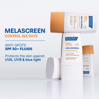 Ducray Melascreen SPF50+ Protective Anti-stain Fluid Invisible for pigmented skin, 30ml