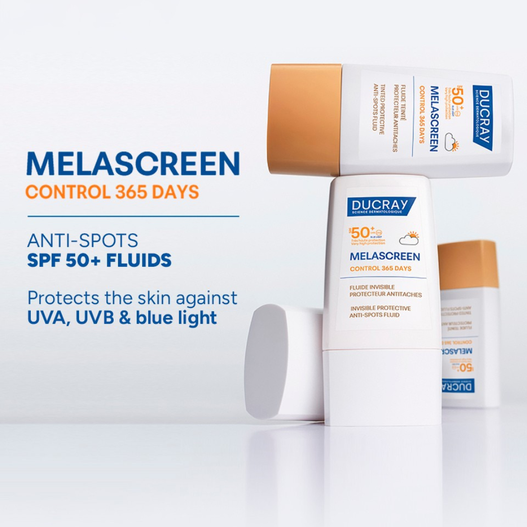 Ducray Melascreen SPF50+ Protective Anti-stain Fluid Invisible for pigmented skin, 30ml