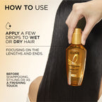 Extraordinary Hair Oil Treatment, Non-Sticky Serum For Dry Hair