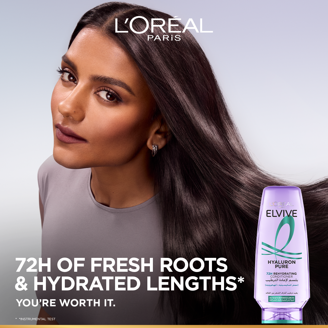 Hyaluron Pure 72h Rehydrating Conditioner for Oily Scalp & Dehydrated Lengths