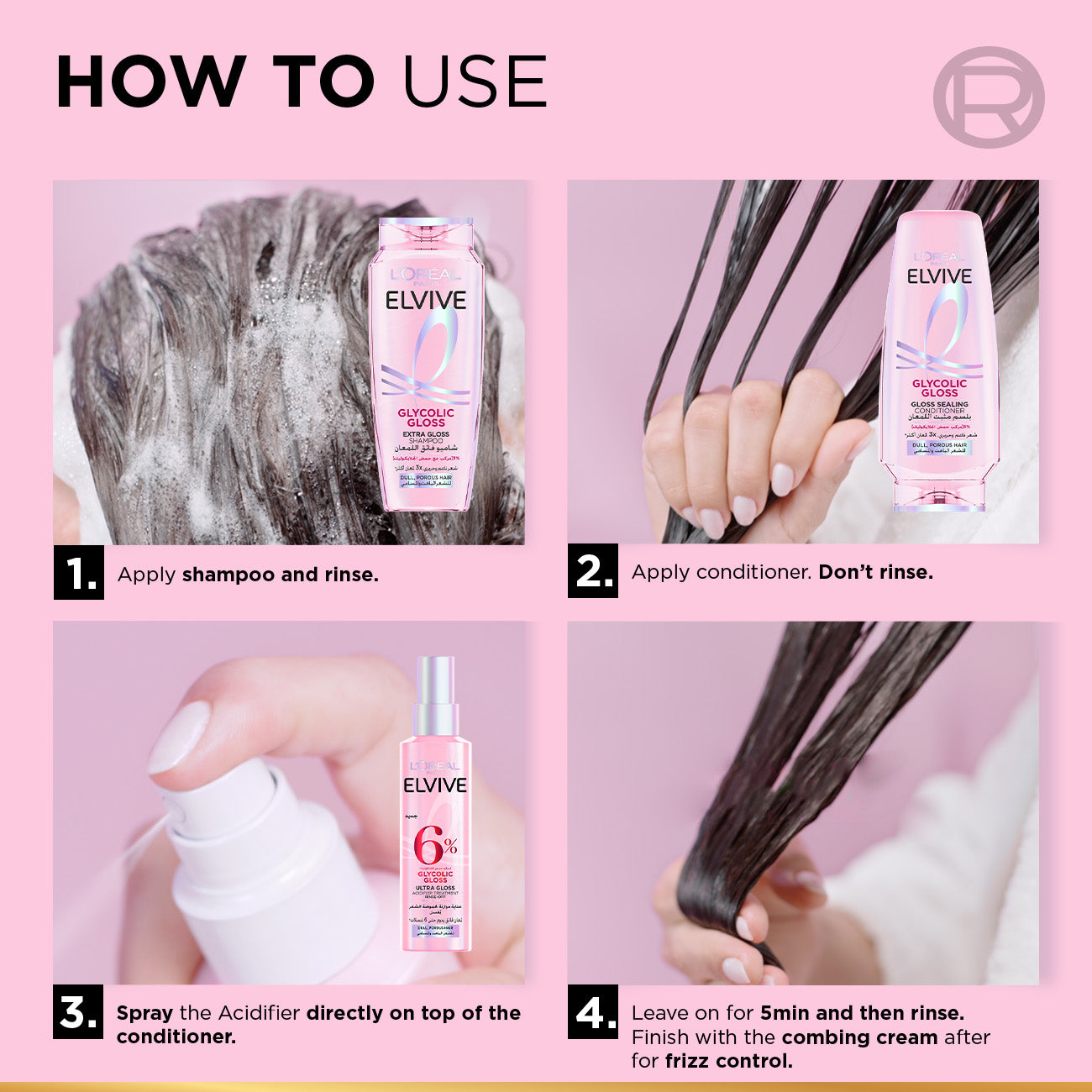 Elvive Glycolic Gloss Conditioner for Dull Hair