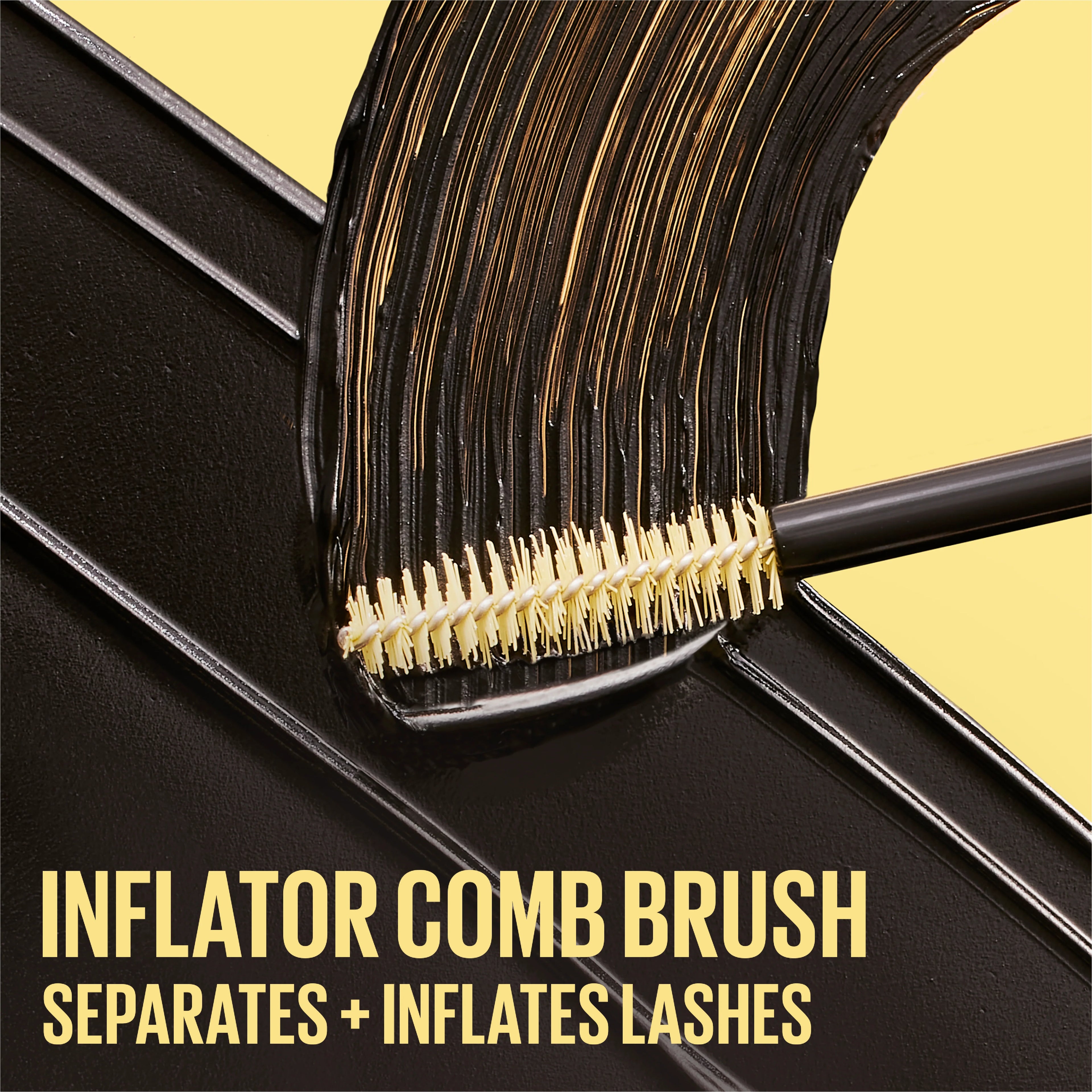 Maybelline New York - Colossal Bubble Mascara Buildable Sleek Volume and Long Lasting 24HR Wear Mascara| Inflator Comb Brush to Separate Lashes | MazenOnline