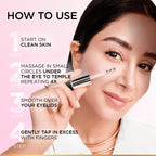 L'Oréal Paris - Glycolic Bright Eye Serum, with 3% (Glycolic Acid  + Vitamin CG + Niacinamide], for Dark Circles and Under Eyes Brightening | MazenOnline