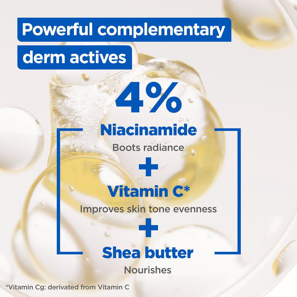 Mixa - Niacinamide Bright Body Lotion - For Dry & Dull Skin in Need of Unifying - With Shea Butter, Niacinamide & Vitamin C | MazenOnline