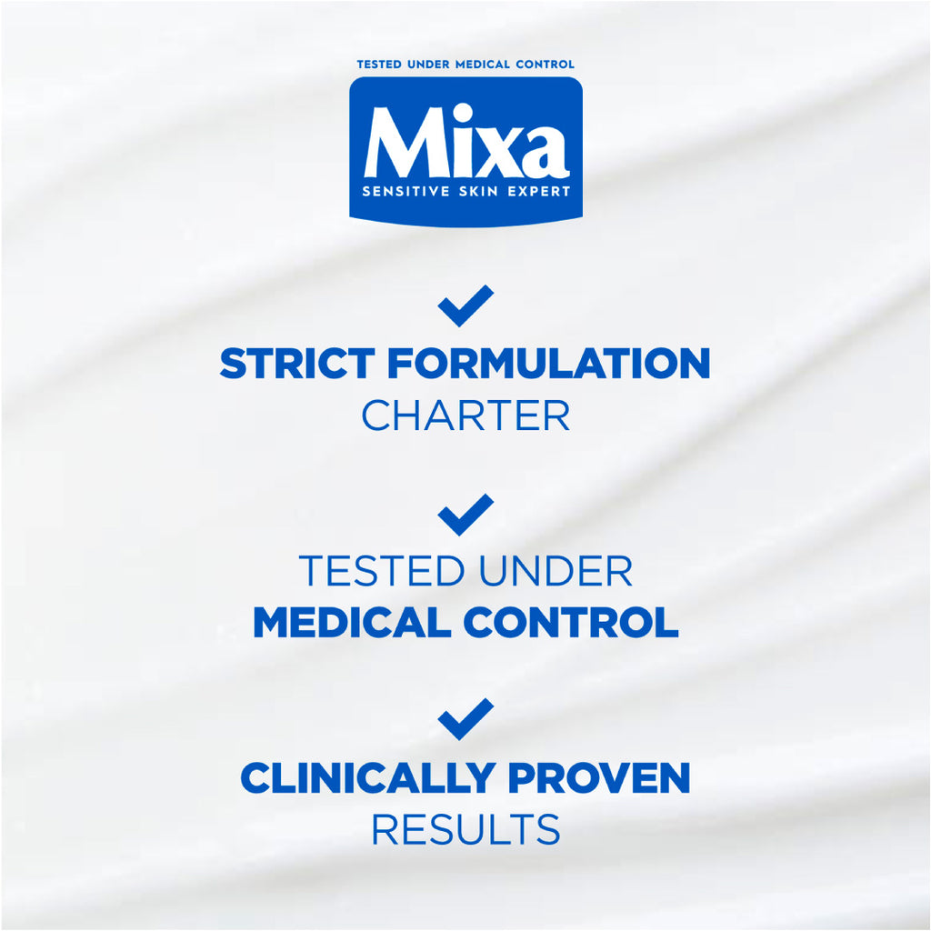 Mixa - Panthenol Comfort Cream Jar - Anti-Scratching Cream - For Dry Skin, Atopy Prone Skin and Eczema - For Face, Hands & Body | MazenOnline