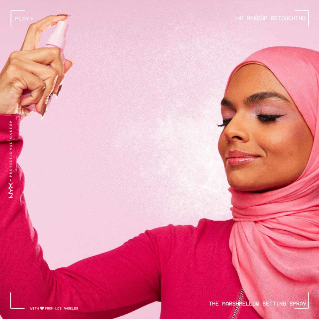 NYX Professional Makeup - Marshmellow Setting Spray - No Fading, Sweeping Or Dispensing Fixing Spray | MazenOnline