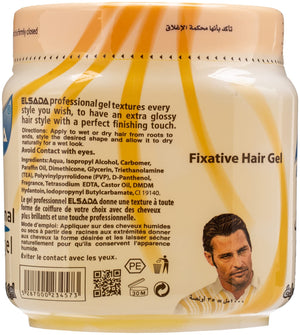 Long Lasting Hold Styling Gel Yellow 1L - MazenOnline