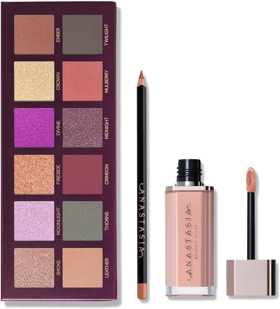 Fall Romance Deluxe Trio Cosmetics Kit