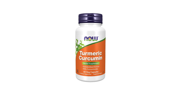 Now - Turmeric Curcumin Ext 95% 700mg, 60 CT | MazenOnline