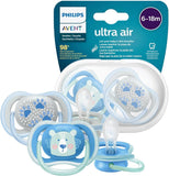 Ultra Air Soother 2 Pack Soother for Babies Aged 6-18 Months - MazenOnline