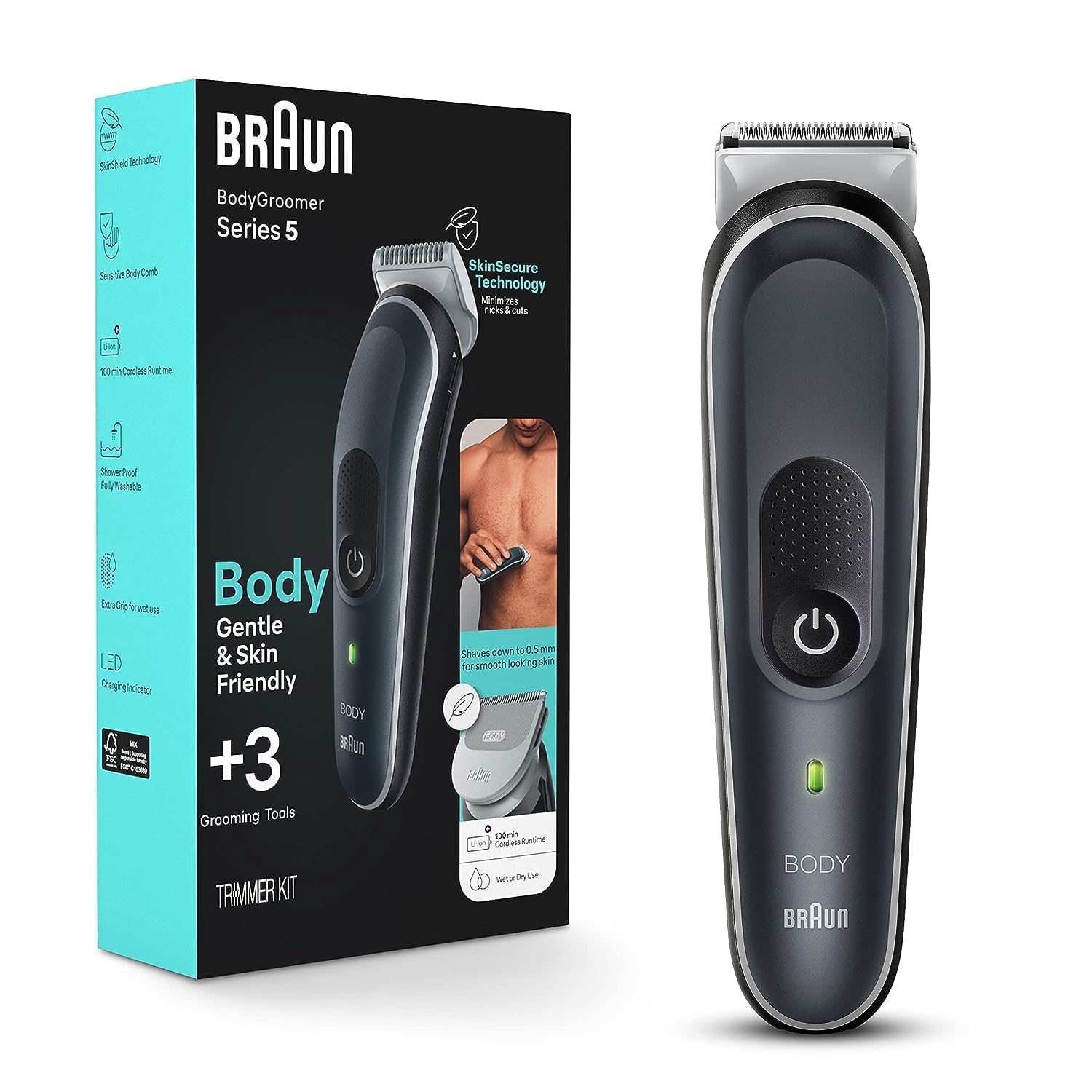 Body Groomer 5 for Men, BG5340