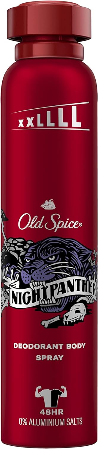 Night Panther Deodorant Body Spray For Men 250 ml - MazenOnline