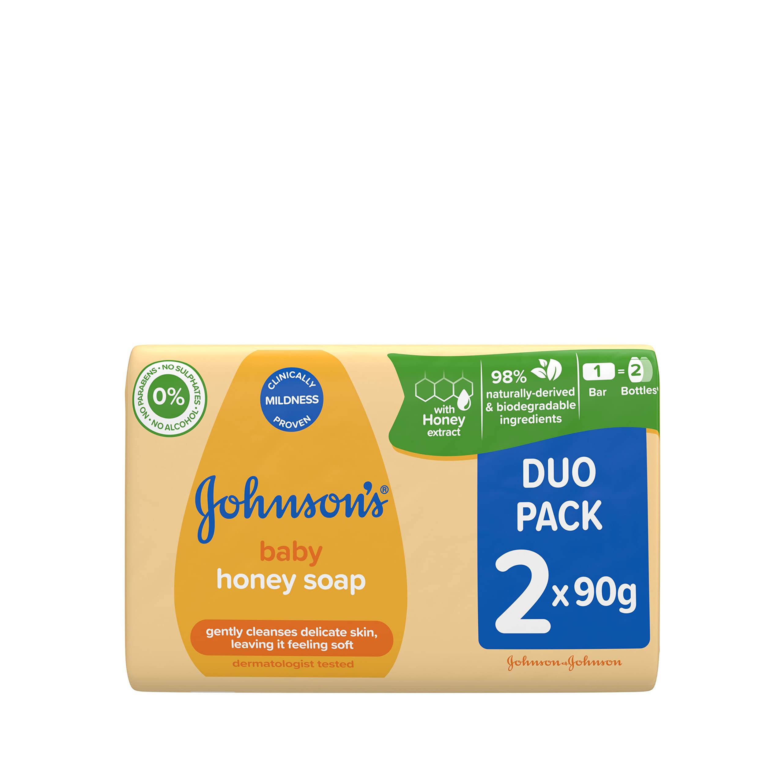 Baby Honey Soap Duo Packs 90g - MazenOnline Main image