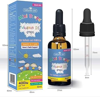 nature aid - Vitamin D3 Drops | MazenOnline