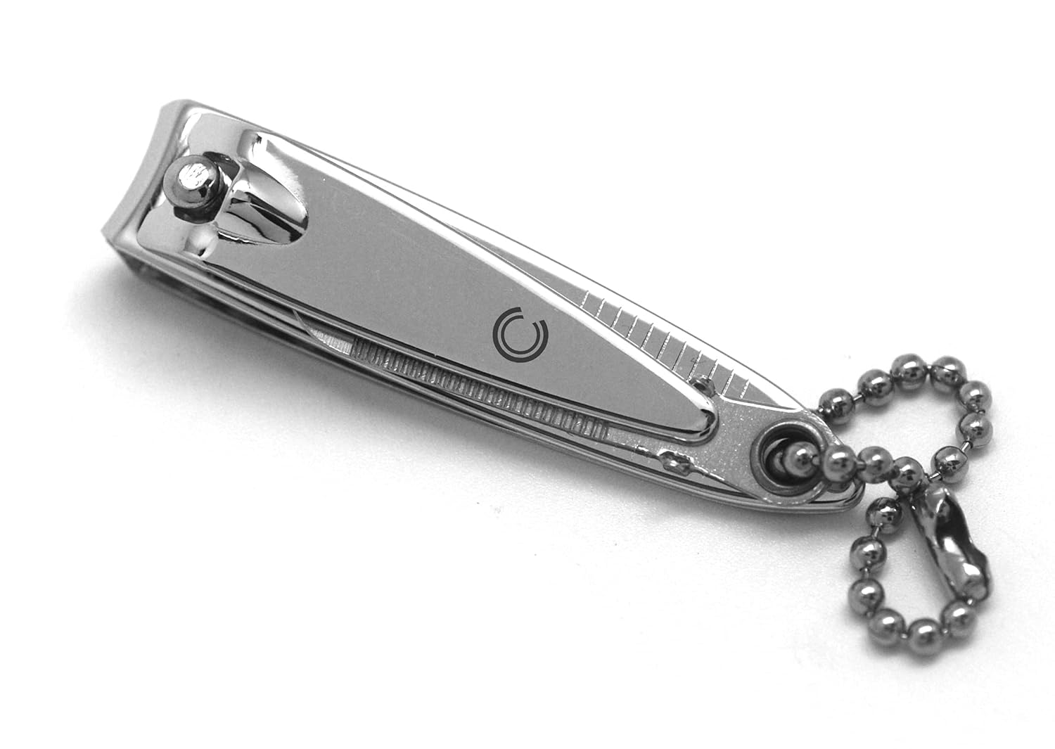 Mini Nail Clipper, Contoured Blades With File & Keychain - MazenOnline Main image