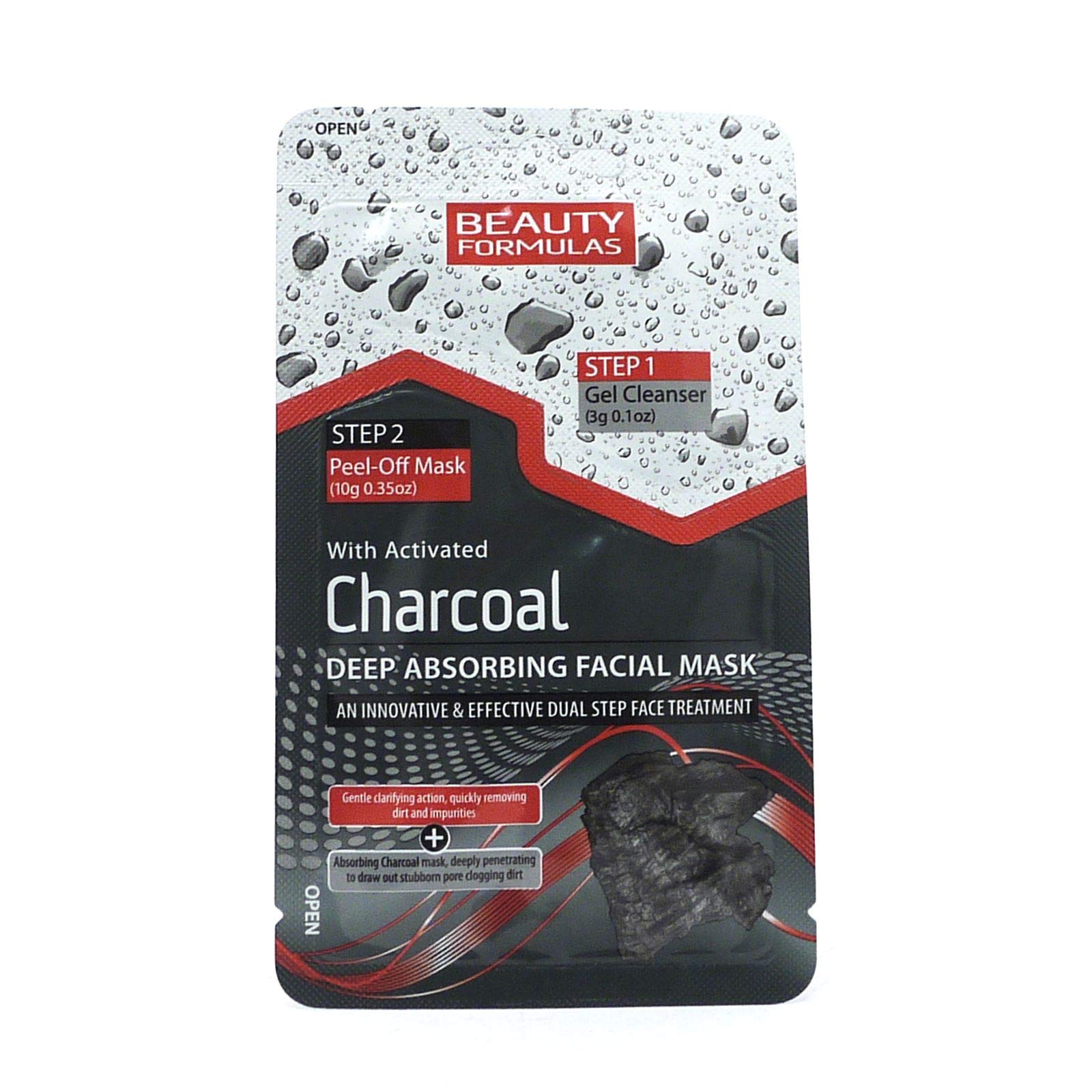 Charcoal Cleansing Solution for the Face 2-in-1 13 G - MazenOnline