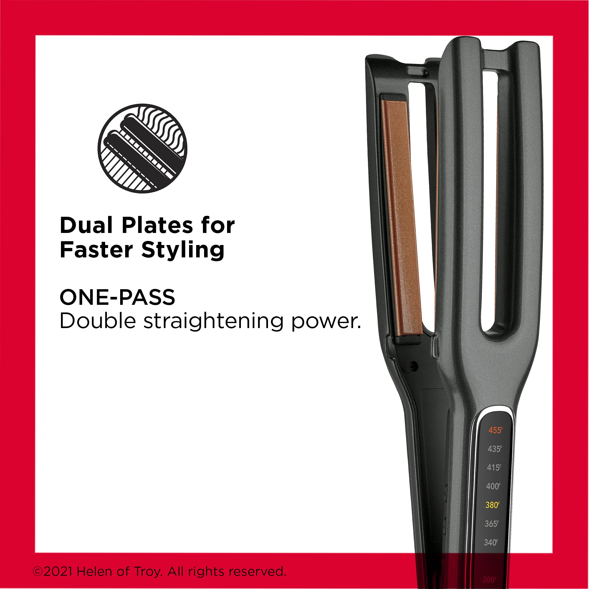 Revlon - Double Straightening iron Warm | MazenOnline