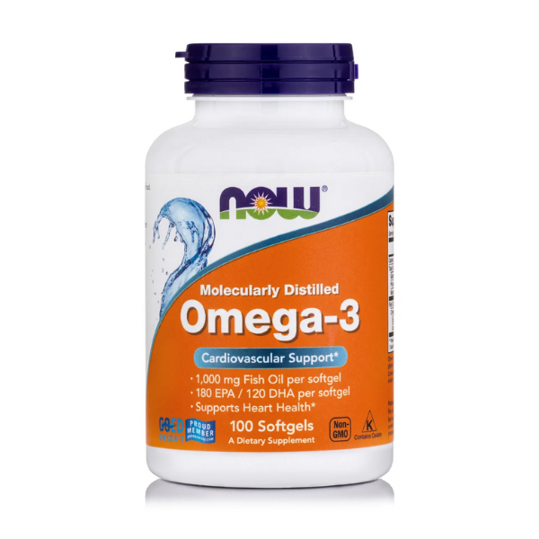 Now - Omega-3, 100softgels | MazenOnline