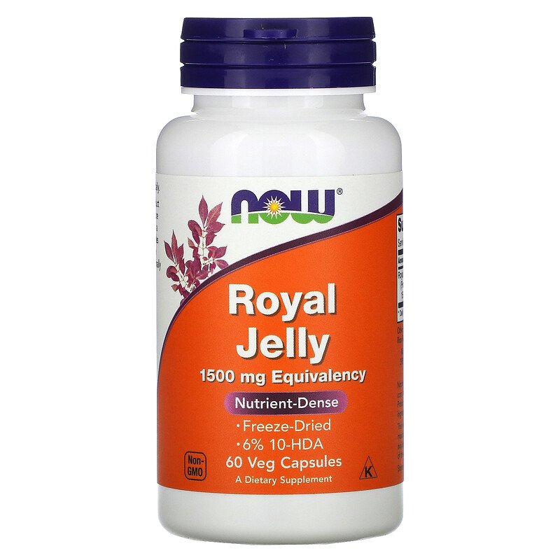 Now - Royal Jelly 1500Mg-60Serv | MazenOnline