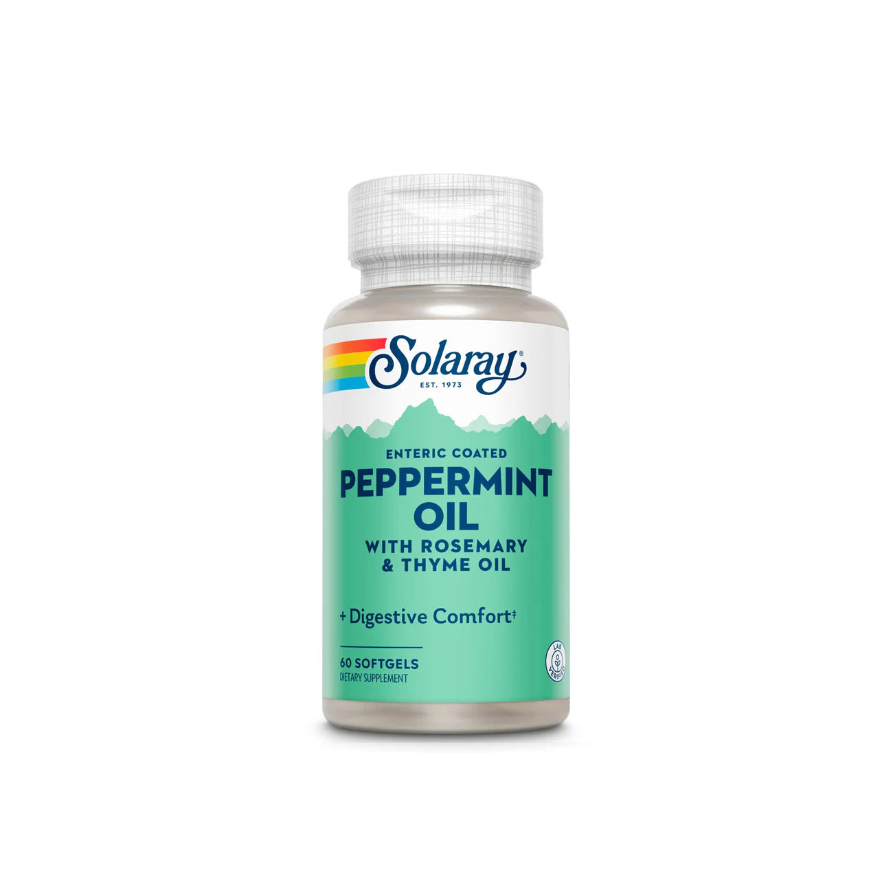 Solaray - Peppermint Oil Intestinal Support Formula | MazenOnline