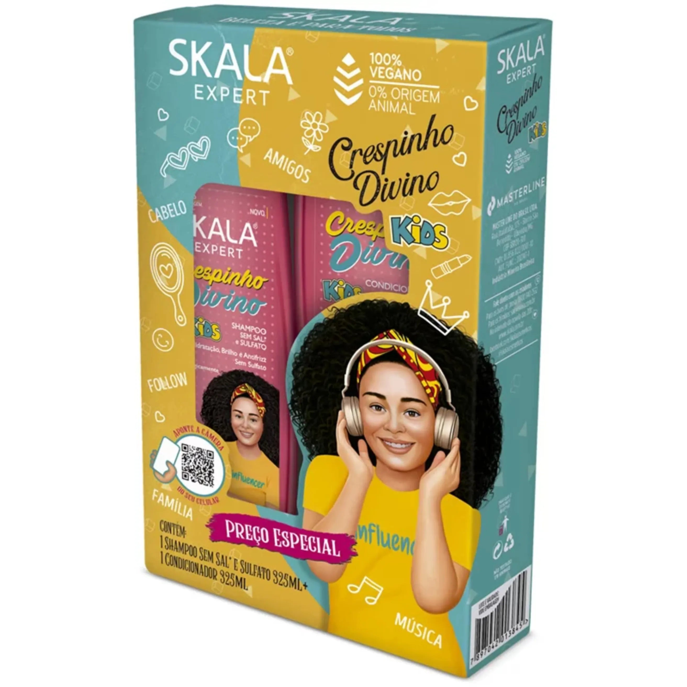 Skala - Crespinho Divino Shampoo + Conditioner | MazenOnline