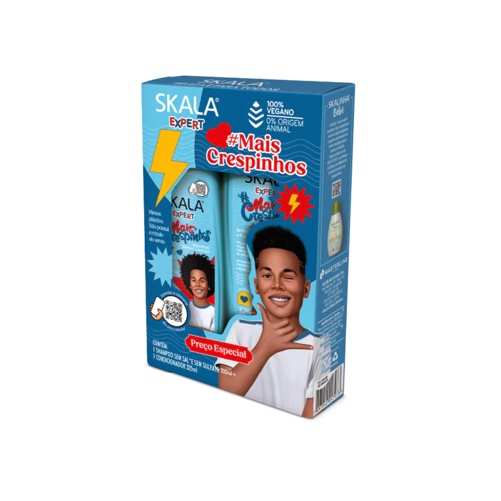 Skala - Mais Crespinho Shampoo + Conditioner | MazenOnline