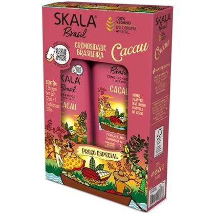 Skala - Brasil - Kit Shampoo e Condicionador Cacau | MazenOnline
