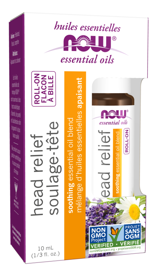 Now - Head Relief Essential Oil Blend Roll-On | MazenOnline