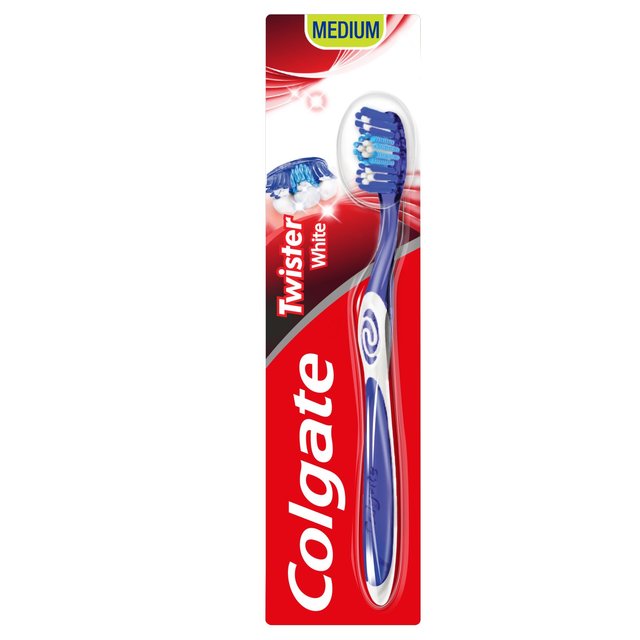 Twister Whitening Medium Toothbrush, One Size - MazenOnline