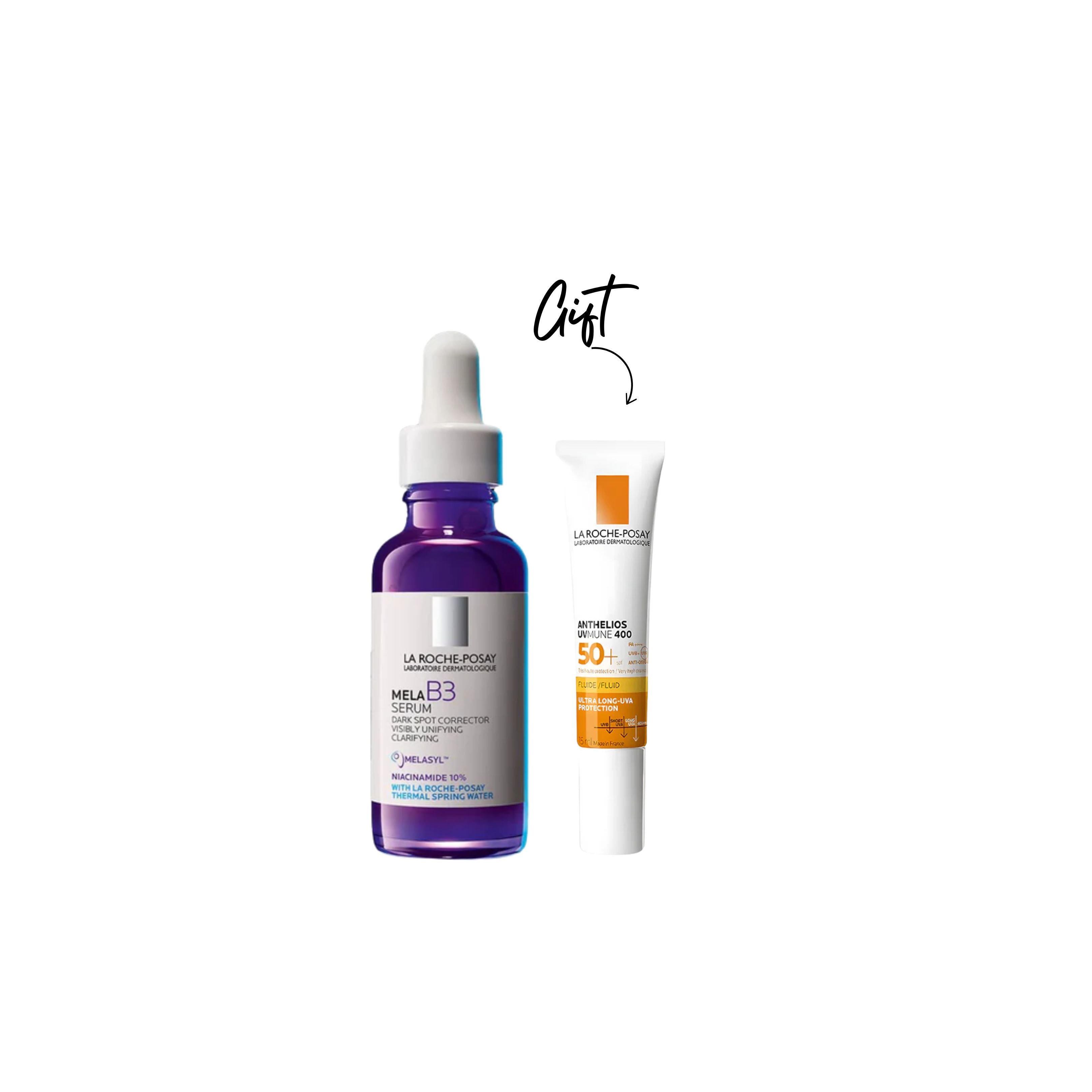 La Roche-Posay - Mela B3 anti-dark spots concentrate serum with Niacinamide + Gift | MazenOnline