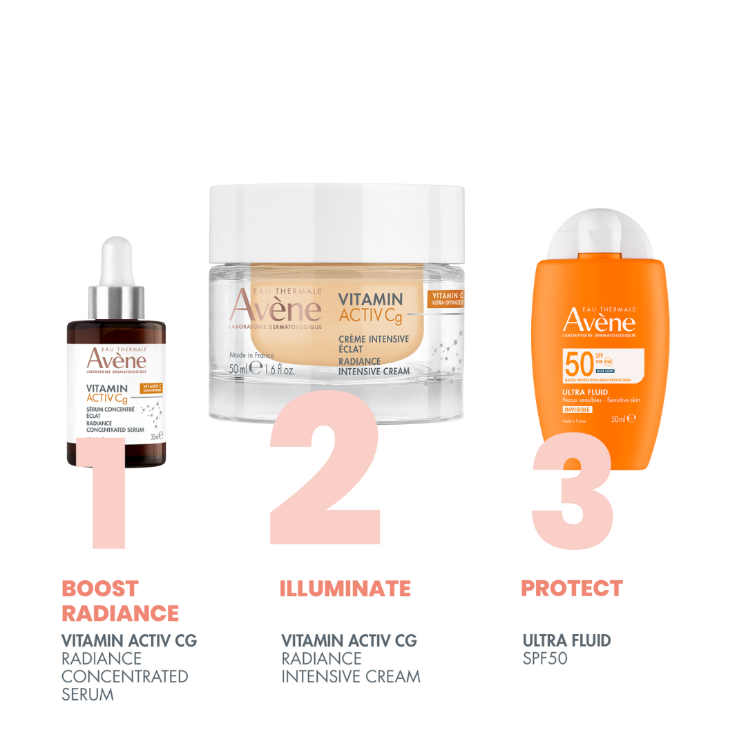 MazenOnline - Buy one Avène Intensive Radiance Vitamin Activ Cg Cream and get a FREE 150ml Avène Cleansing Foam | MazenOnline