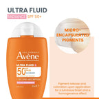 Ultra fluid Eclat Radiance SPF50+ Sunscreen  | Ultra Light Hydrating Micropigments Tinted Sunscreen