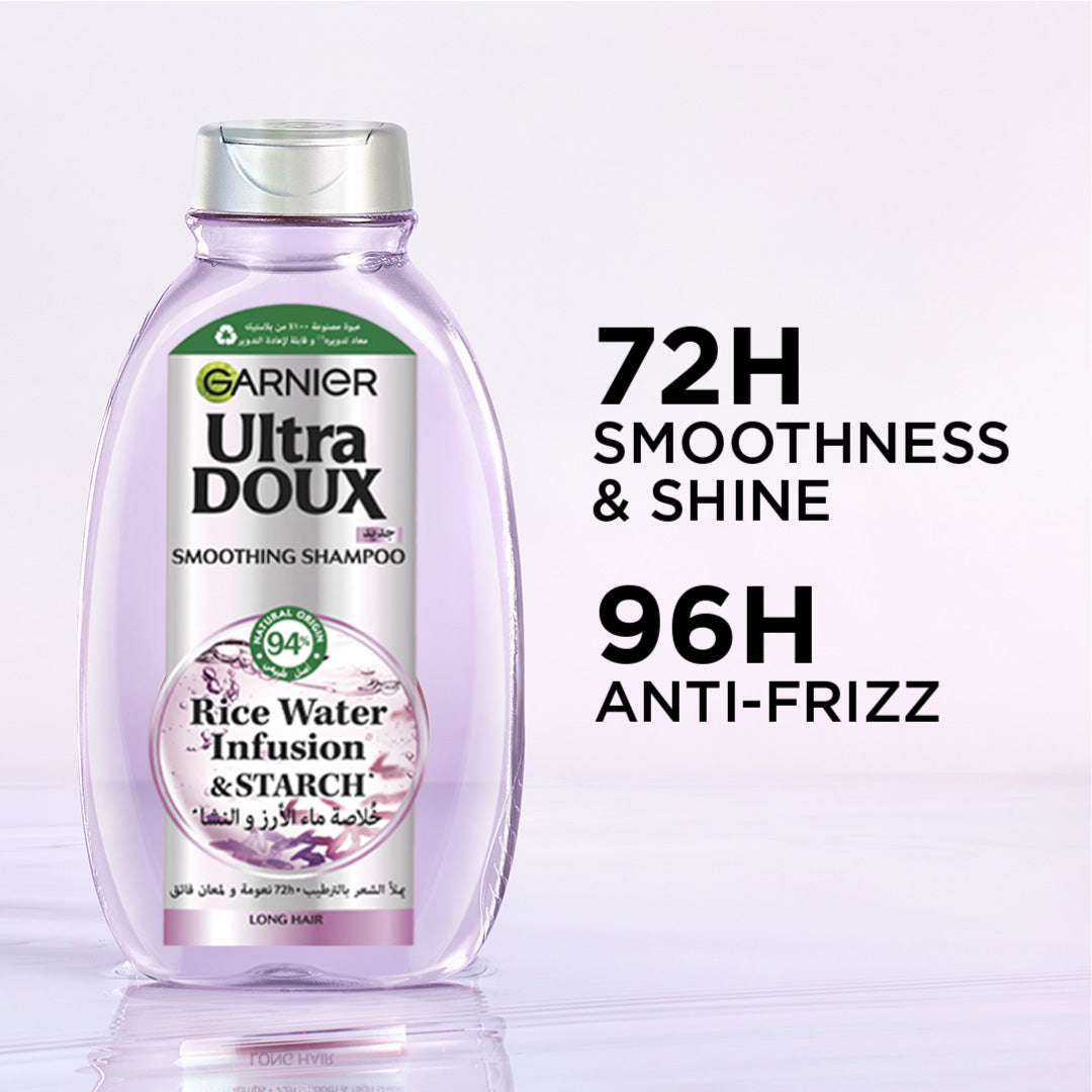 Garnier - Ultra Doux Rice Water Infusion & Starch Shampoo | MazenOnline
