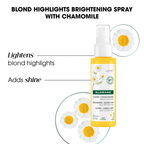 Klorane Chamomile Shampoo 200ml  + Klorane Organic Chamomile Spray + Towel