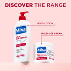Mixa - Urea Cica Repair Cream Jar - For Keratosis Pilaris, Dry Rough Fragile Skin & Tiny Reddish Bumps - For Face, Hands & Body | MazenOnline