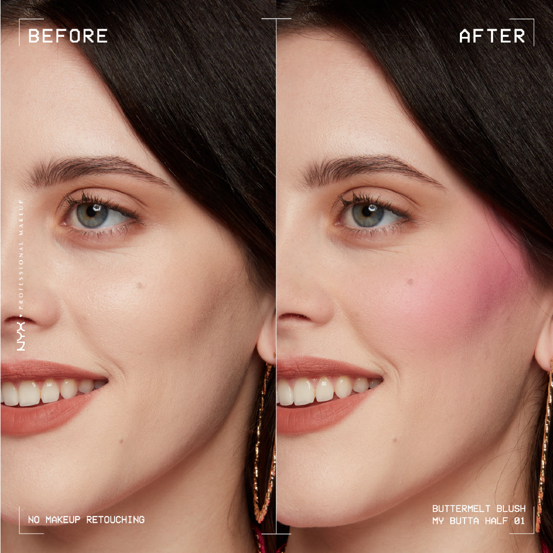 NYX Professional Makeup - Buttermelt Blush, Powder Blush, Up To 12 H Wear, Fade & Transfer Resistant (Copy) | MazenOnline