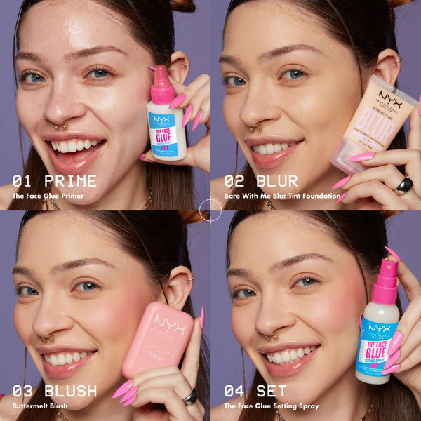NYX Professional Makeup - The Face Glue Primer, Gripping Primer, Up To 24 Hour Hydration | MazenOnline
