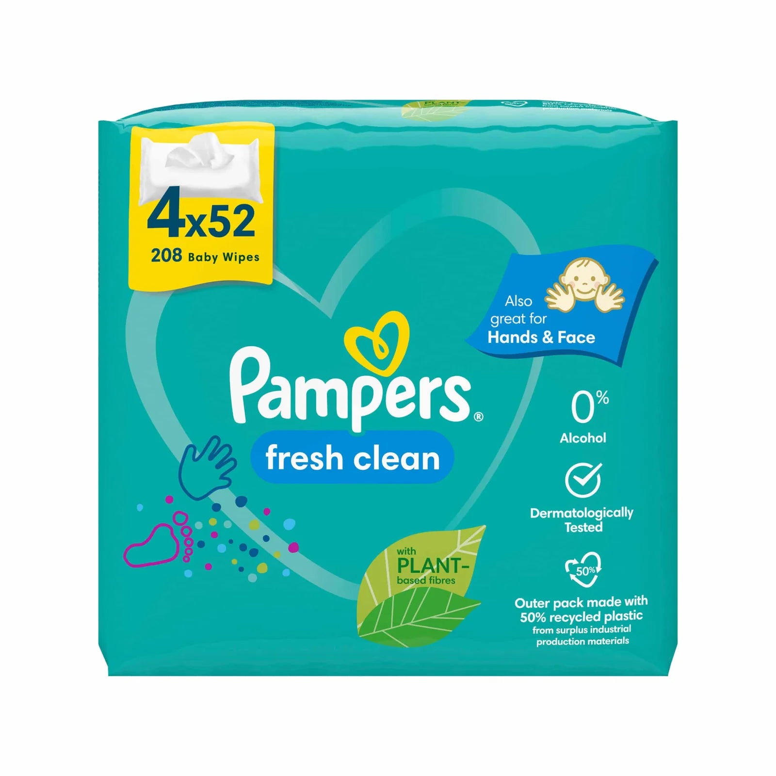 Pampers - Fresh Clean Baby Wipes | MazenOnline
