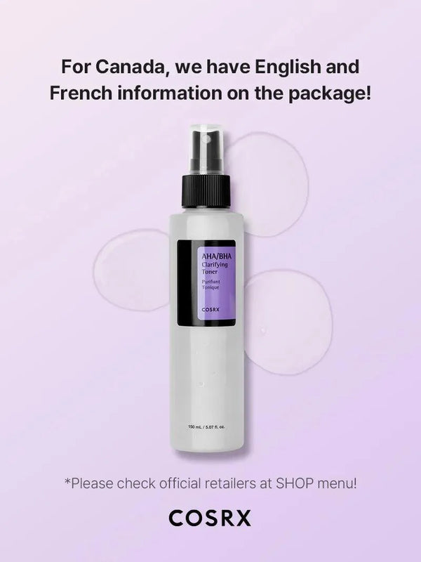 COSRX - AHA/BHA Clarifying Treatment Toner | MazenOnline