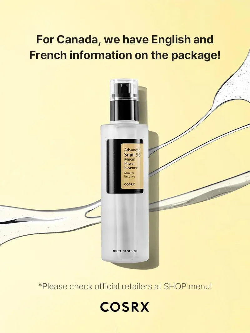 COSRX - Advanced Snail 96 Mucin Power Essence | MazenOnline