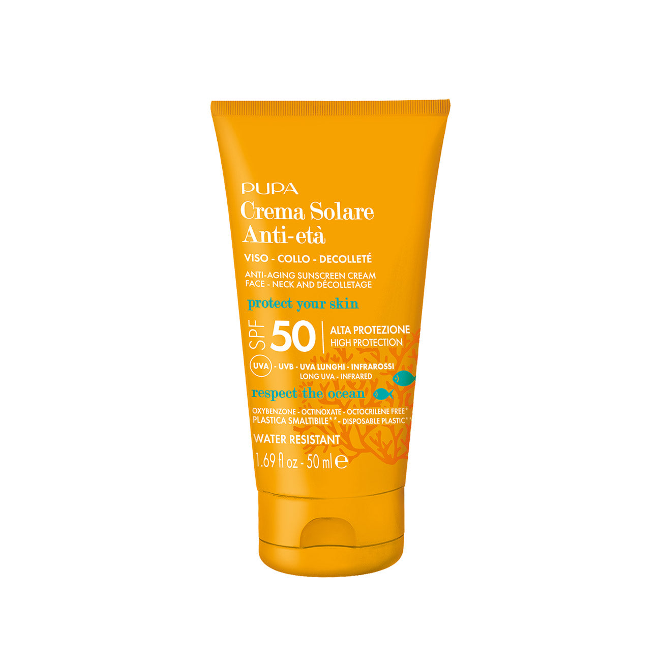 Pupa Milano - Anti-Aging Sunscreen Cream SPF50 | MazenOnline Main image