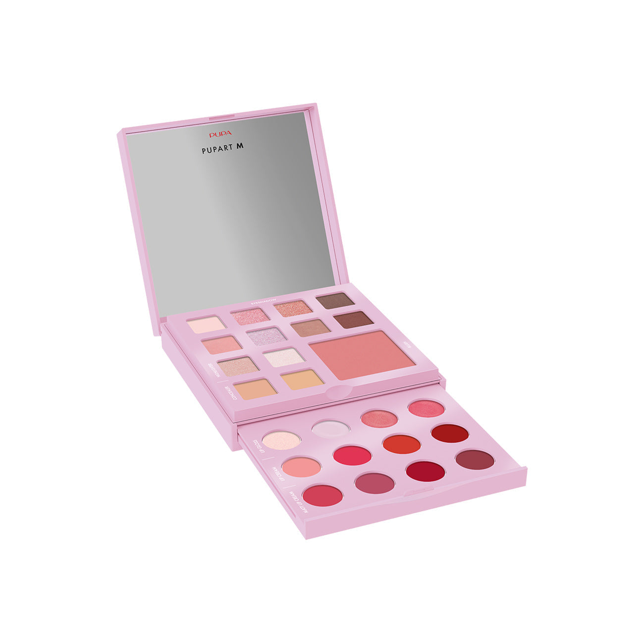 Pupa Milano - Pupart M – Make-Up Palette Pink With Glittery Colors | MazenOnline Main image
