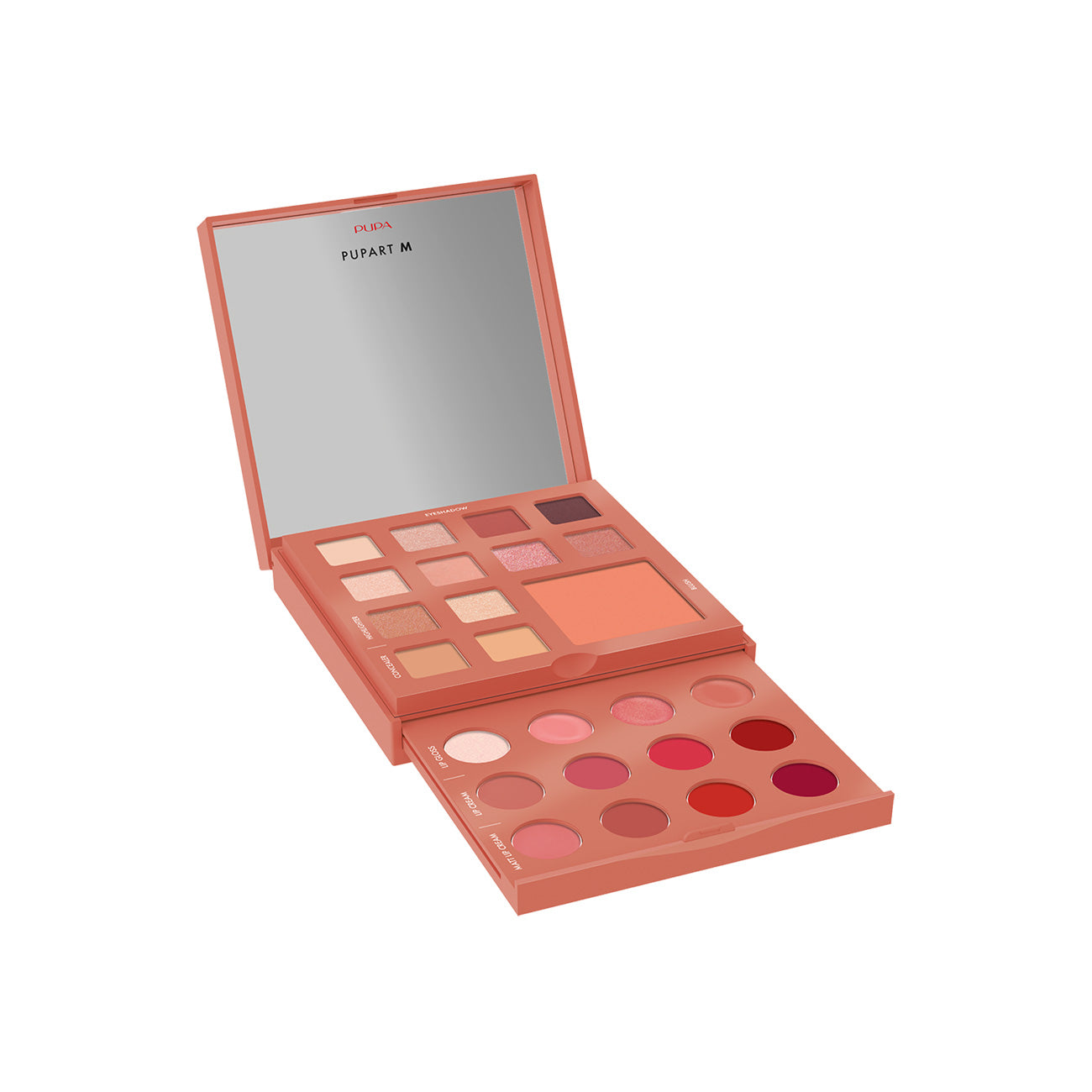 Pupa Milano - Pupart M – Make-Up Palette Red With Glittery Colors | MazenOnline Main image