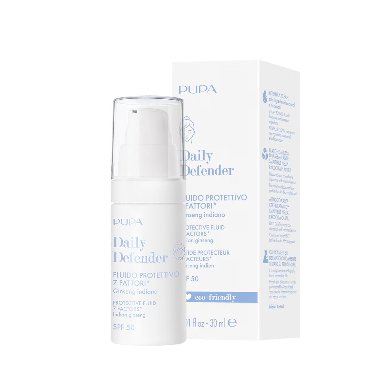 Pupa Milano - Daily Defender Protective Fluid | MazenOnline