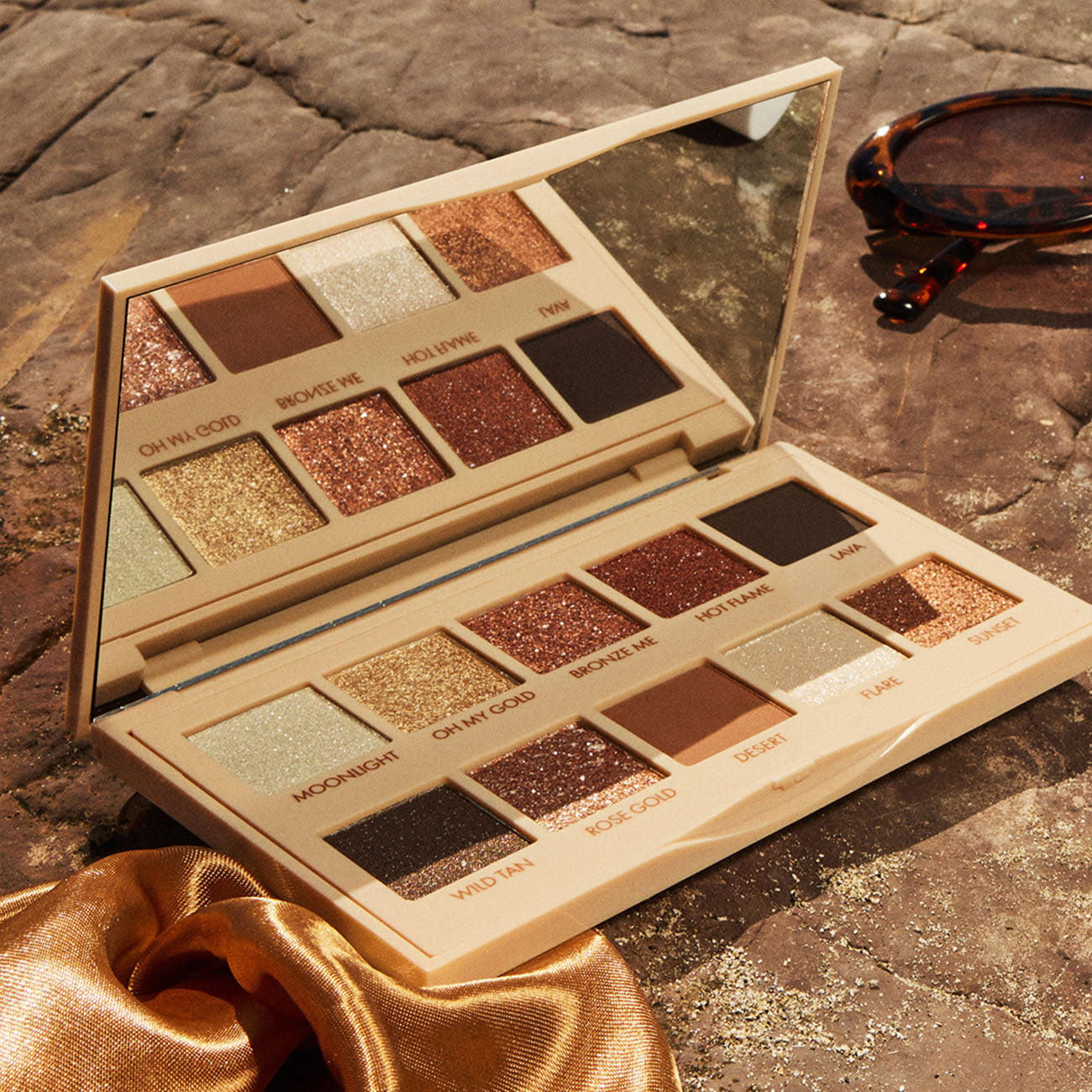 Pupa Milano - Shine Bright Eye Palette Golden Hour | MazenOnline
