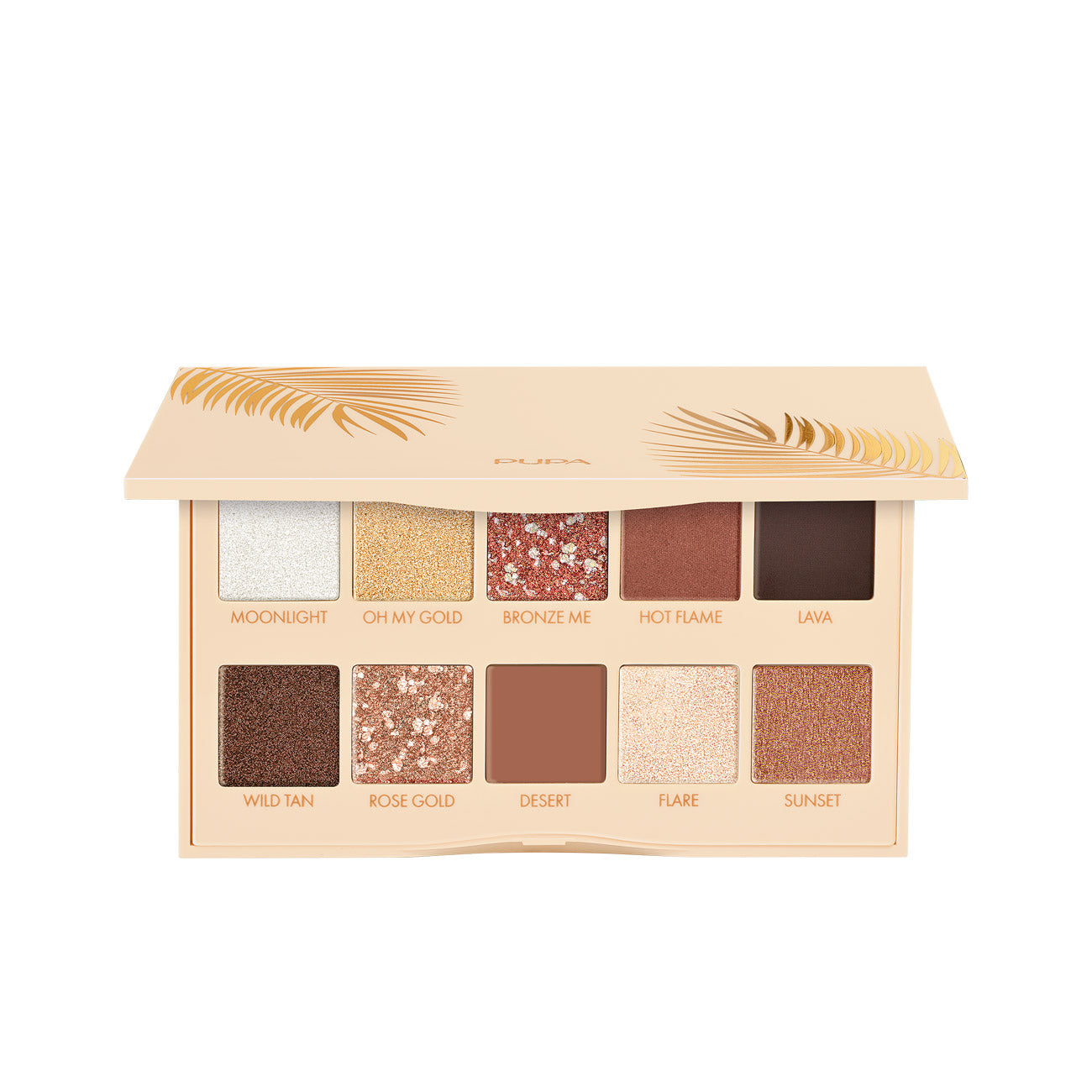 Pupa Milano - Shine Bright Eye Palette Golden Hour | MazenOnline Main image