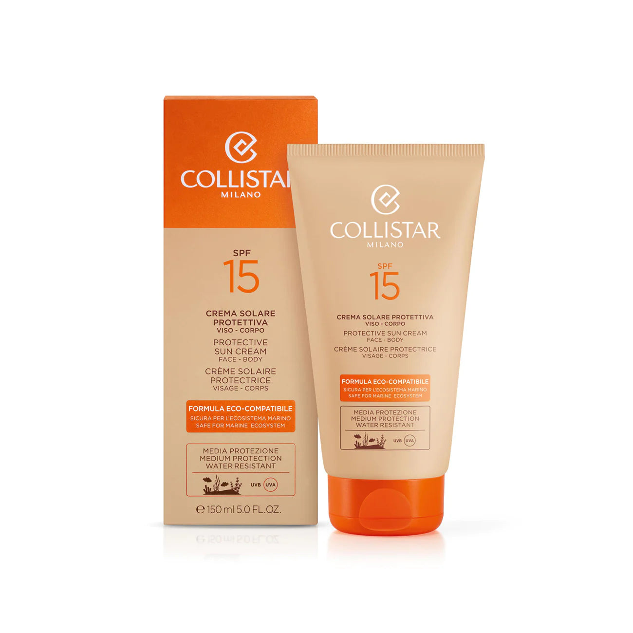 Protective Sun Cream SPF 15+ 150ml - MazenOnline