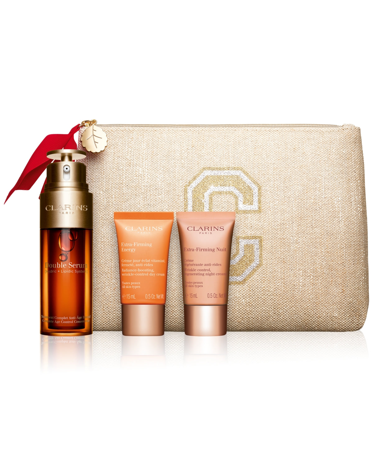 Double Serum & Extra Firming Skincare Set - MazenOnline Main image