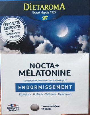 Nocta Plus Melatonin - Sleep 30 tablets - MazenOnline